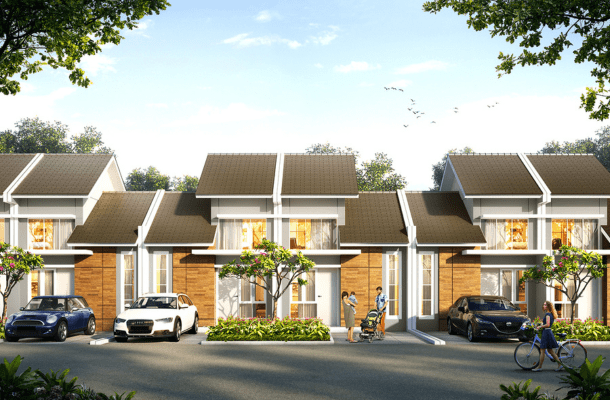 jual rumah 3 juta paradise serpong city 2